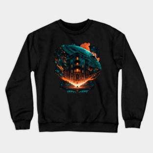 Ufo Attack - Necro Merch Crewneck Sweatshirt